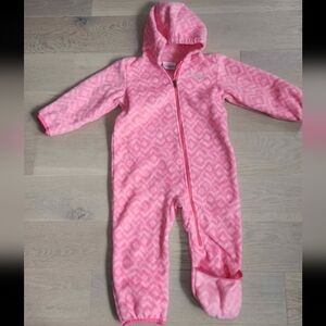 Columbia Fleece Bunting Bag Pink 18-24 Months